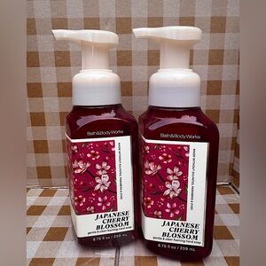 NEW(2) B&BW Japanese Cherry Blossom Foaming Hand Soaps 8.75 fl oz each